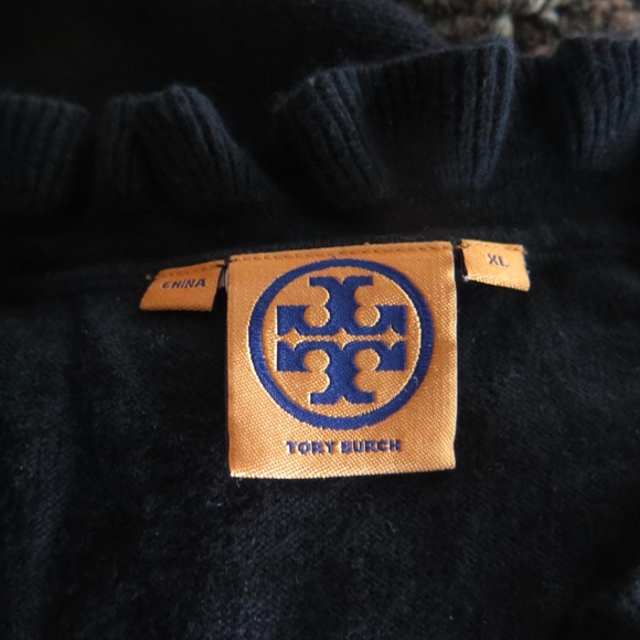 Tory Burch Ruffle Edge Polo Sweater - Picture 8 of 10
